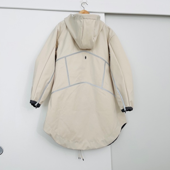 NWT Free People Moon Magic Reflective Rain Parka Jacket Coat Size Small - Picture 6 of 9